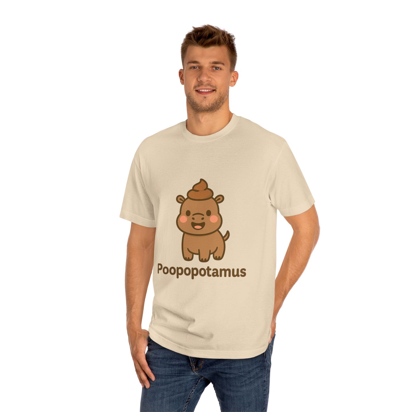 Funny Hippo T-Shirt β Poopopotamus Graphic Tee | Cute Animal Humor Gift POOPOPOTAMUS Tee