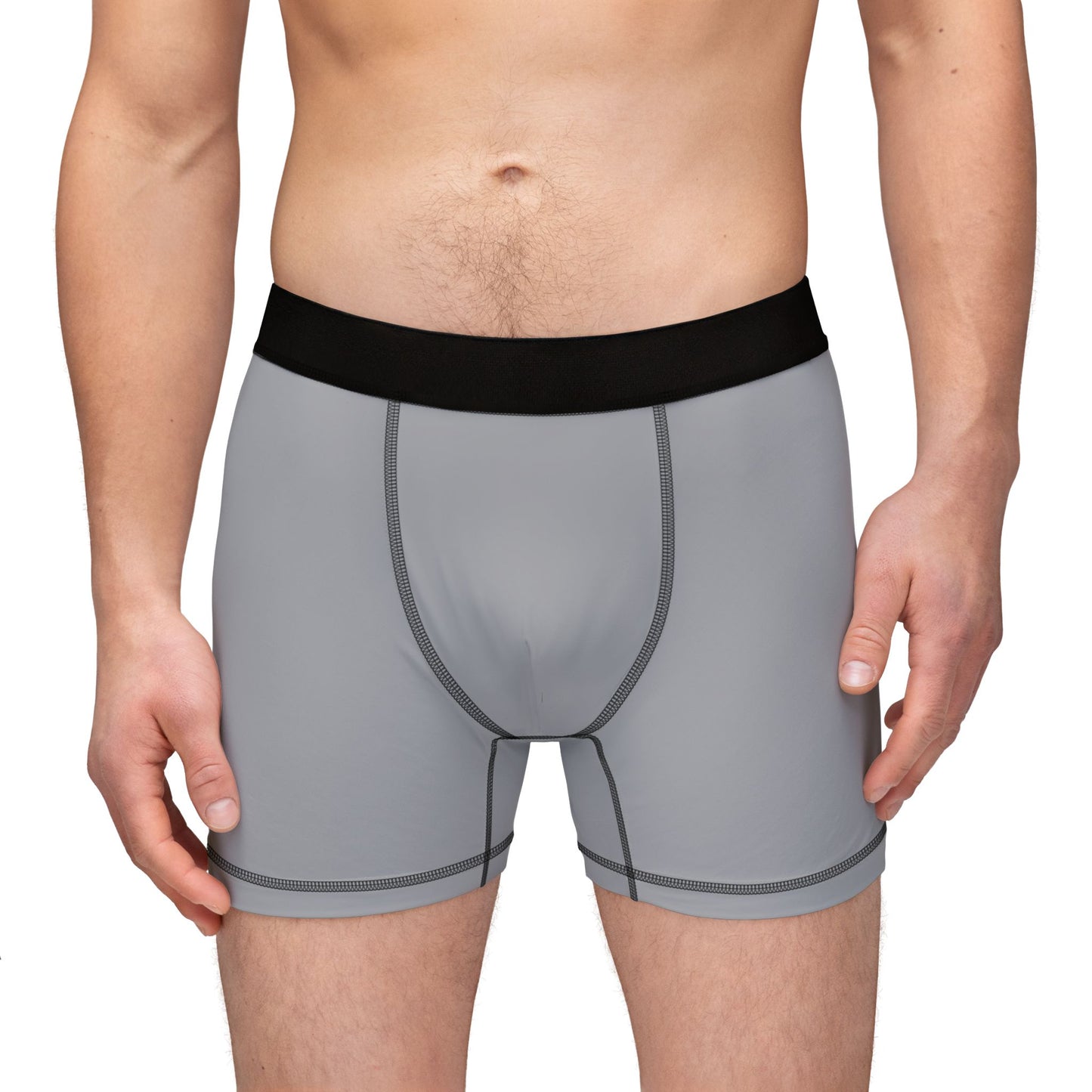 Funny Men's Boxer Briefs – Biological Warfare Underwear | Grey Fart-Themed Gag Gift BIOLOGICAL WARFARE Men’s boxer briefs