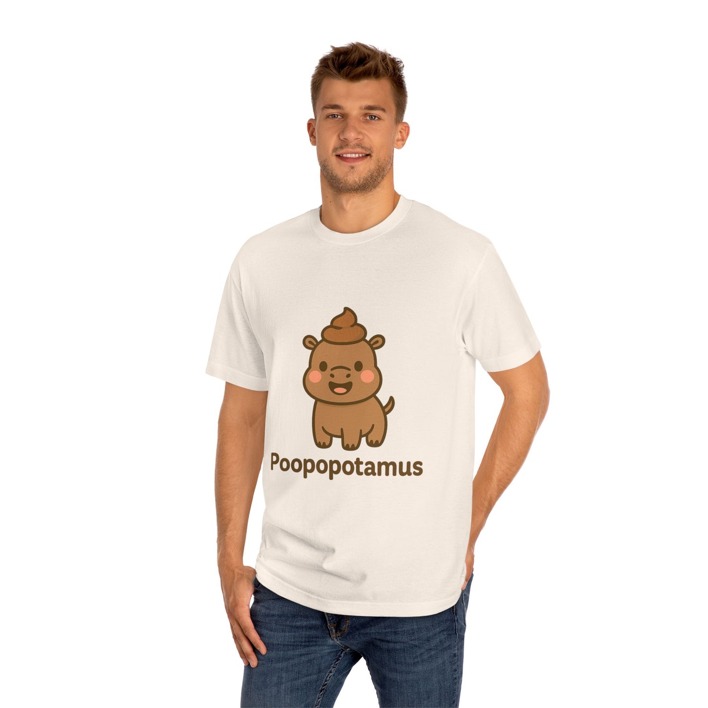 Funny Hippo T-Shirt β Poopopotamus Graphic Tee | Cute Animal Humor Gift POOPOPOTAMUS Tee