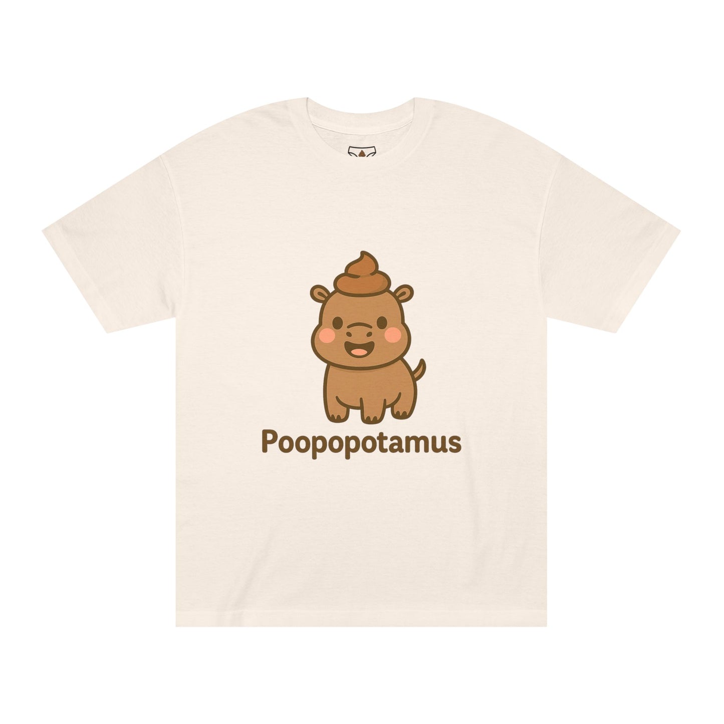 Funny Hippo T-Shirt β Poopopotamus Graphic Tee | Cute Animal Humor Gift POOPOPOTAMUS Tee