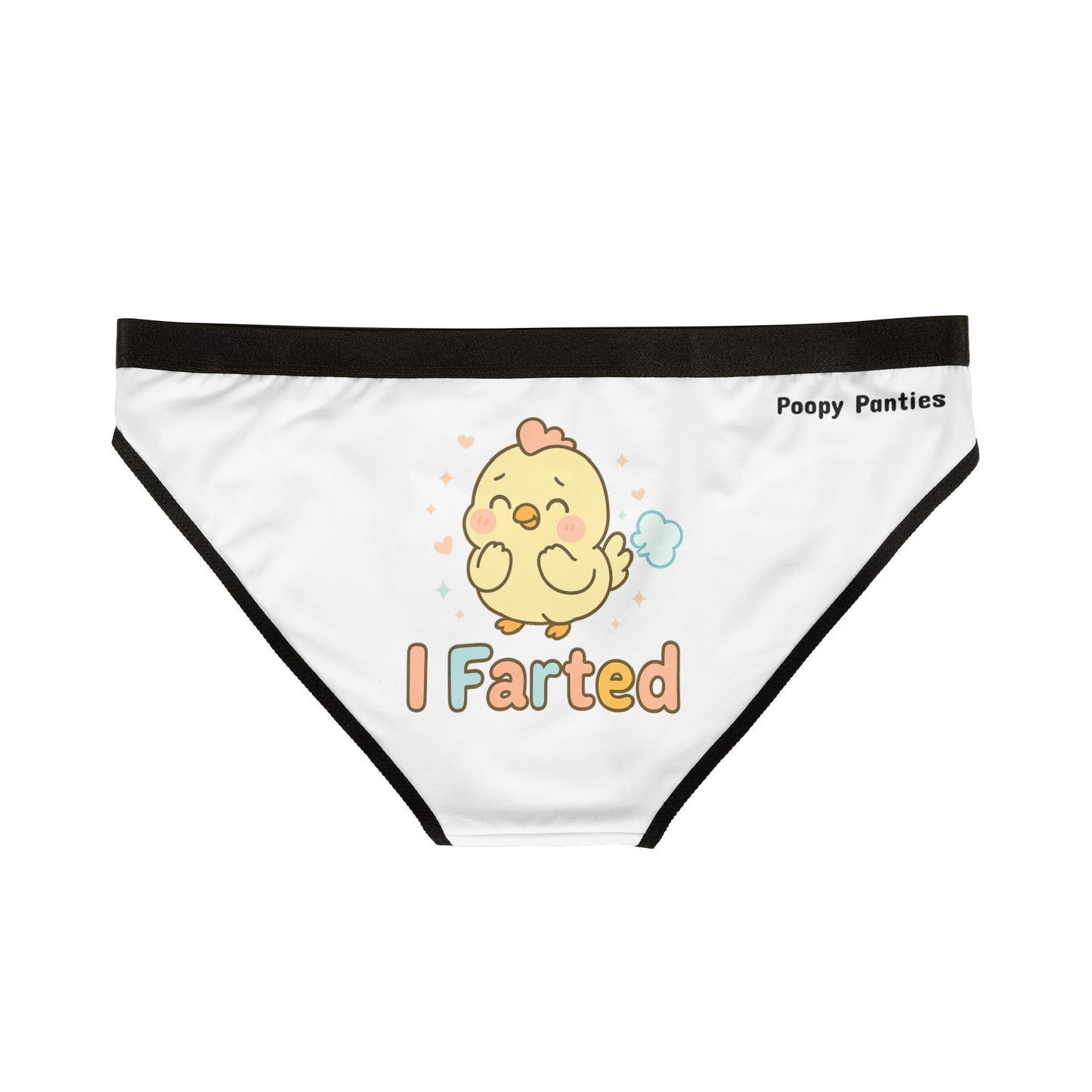 Funny Duck Underwear – Cute 'I Farted' Animal Panties for Women or Teens DUCKY FART Panties