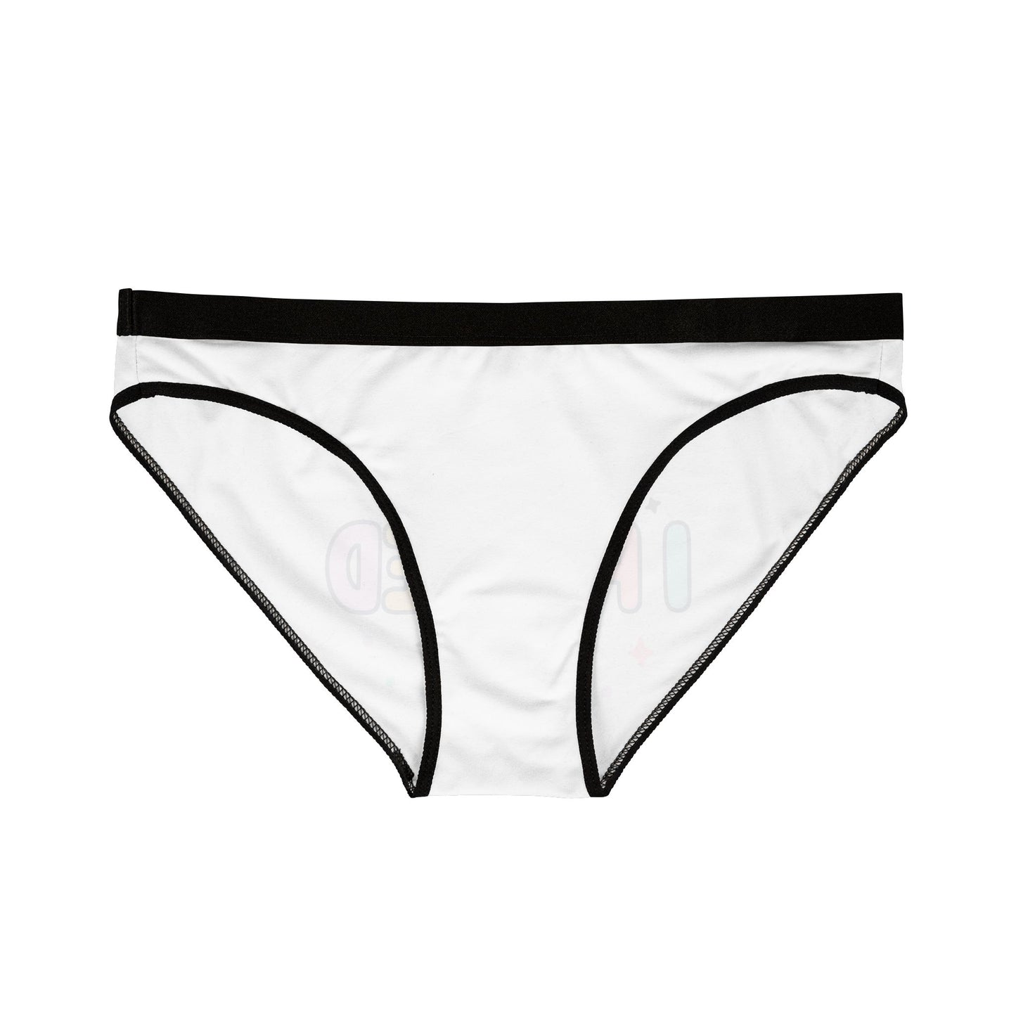 Funny Pastel Underwear – I Pooped Sparkly Poop Emoji Panties for Women | I POOPED Panties