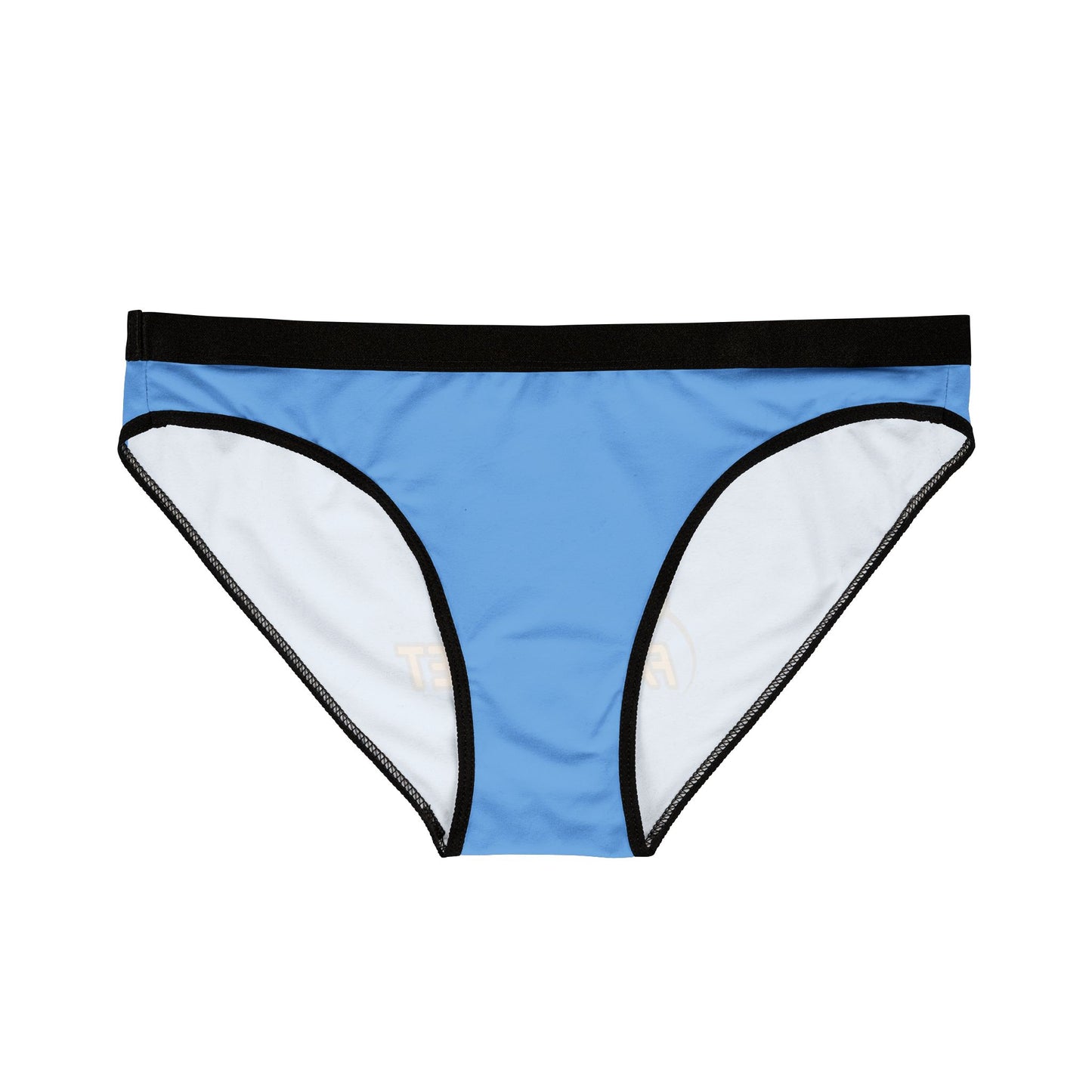 Funny Space Fart Underwear – Retro Rocket Panties for Women | Fart Rocket Design in Sky Blue FART ROCKET Panties
