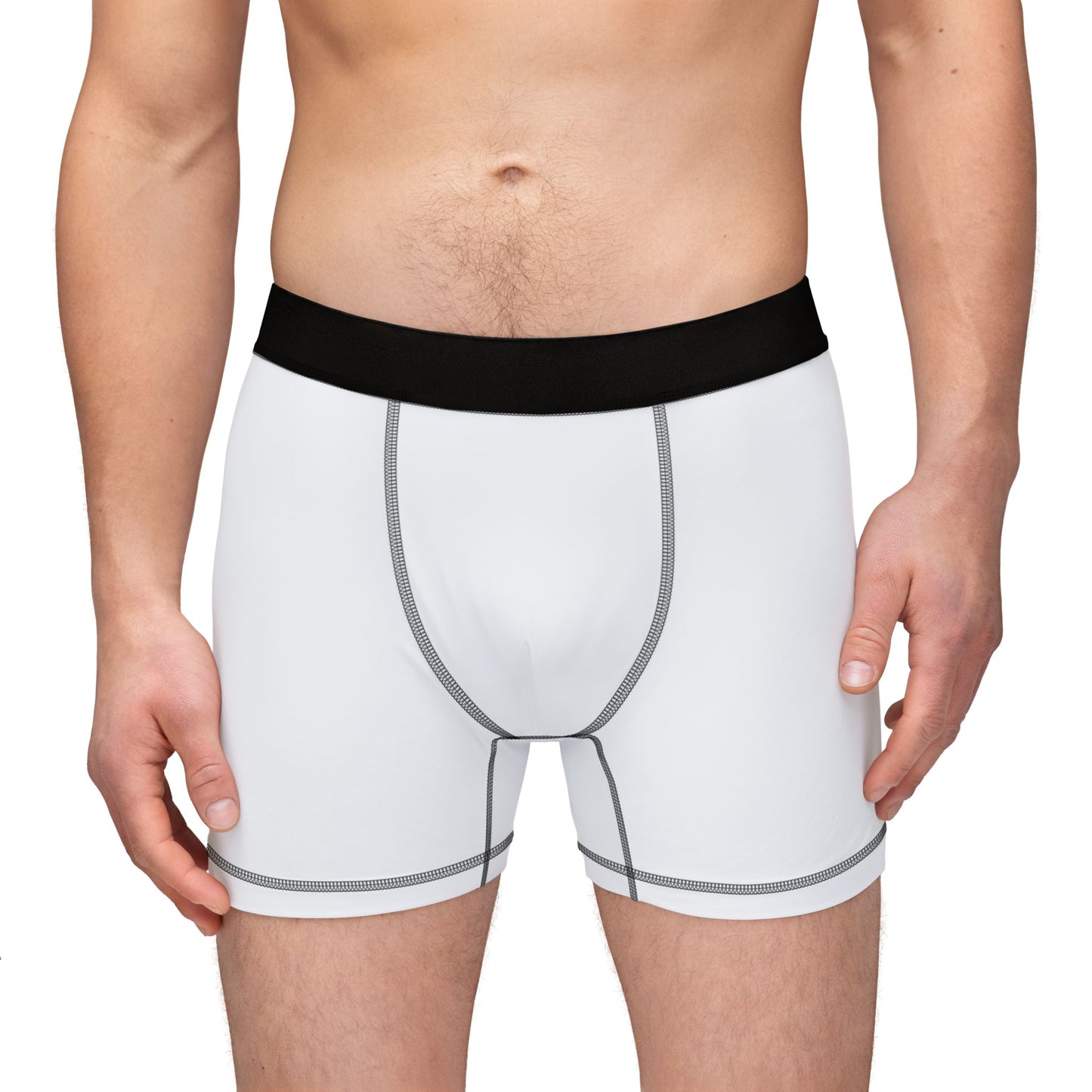 Funny Ninja Underwear for Men – Silent But Deadly Stealth Boxer Briefs Men's Ninja Briefs in White- SILENT BUT DEADLY