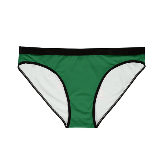 Funny Christmas Poop Emoji Women's Bikini Briefs - "Fa La La La La... La Lalla Poop" Holiday Underwear