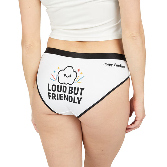 Funny Cloud Fart Underwear – Loud but Friendly Party Panties for Women LOUD BUT FRIENDLY Undies